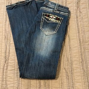 Cowgirl Tuff aztec rocker